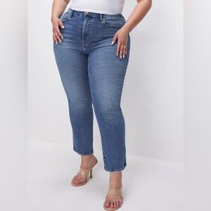 Good American Straight Leg Always Fits Jeans- Size 20-26
